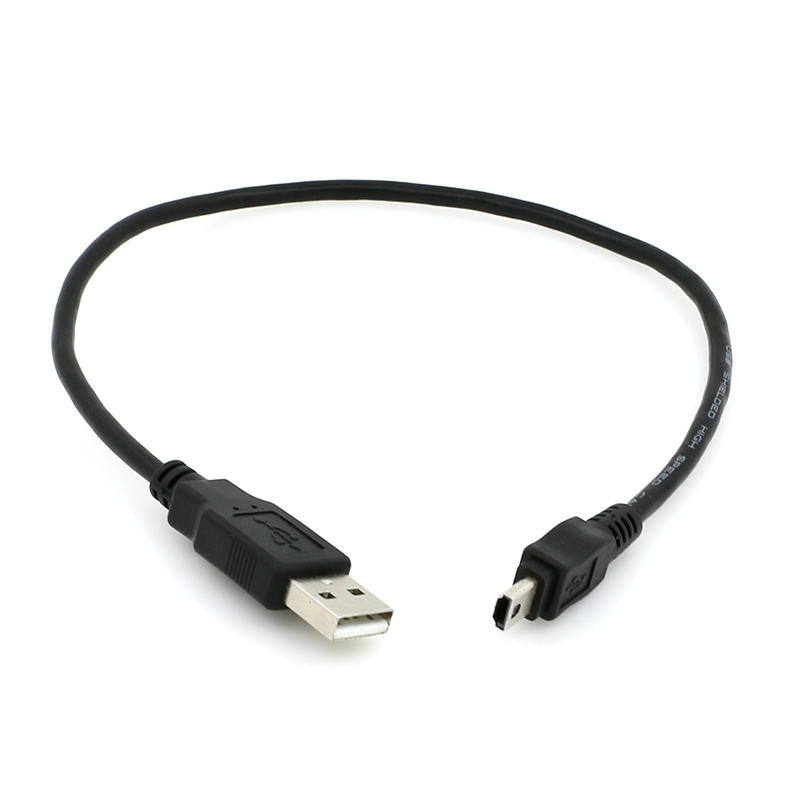Short mini usb cable